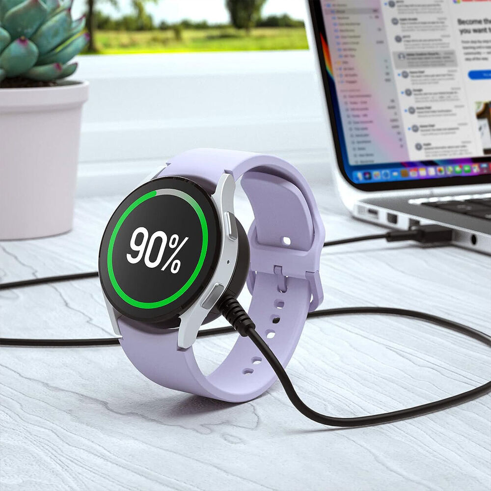 Wireless Magnetic Charger For iWatch Samsung Galaxy Watch 5 Pro/5/4/3 USB Type C