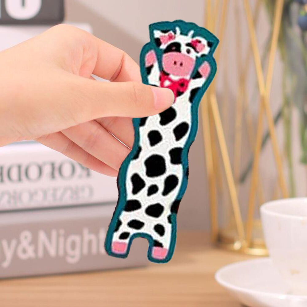 Wavy Cow Bookmarks,5PCS Cute Wavy Cow Bookmarks for Book Lovers #T