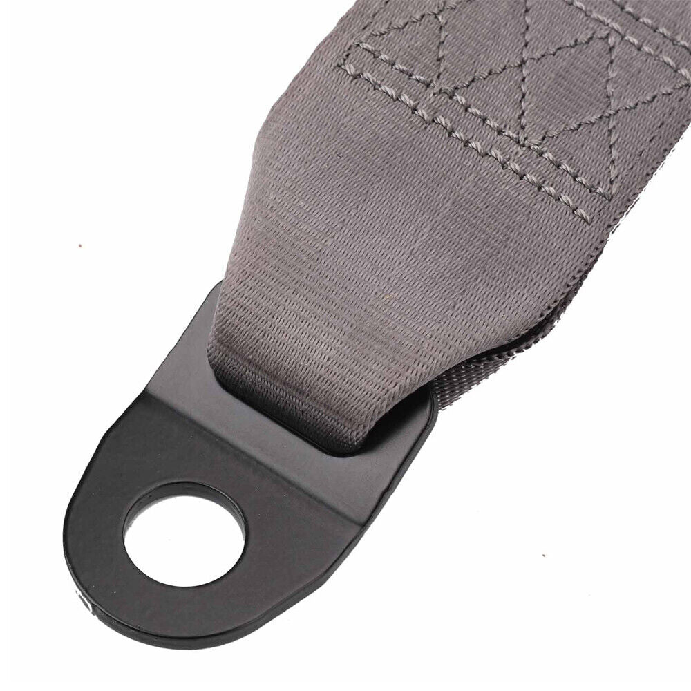 Universal 3-Points Safety Seat Belt Seatbelt Strap Retractor Grey Suit to Toyota