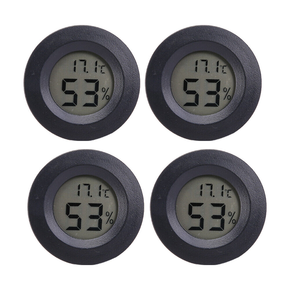 4x Mini Digital Thermometer Humidity Meter Temperature Indoor Hygrometer LCD