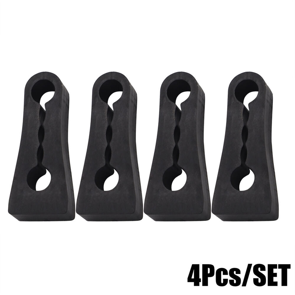 4pcs Car Sound Damper Door Lock Buffer Seal Deadener For Toyota Land Cruiser , Prado