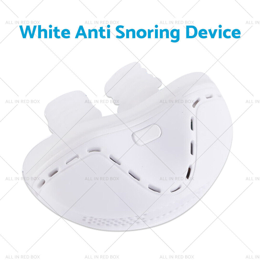 Micro Electric CPAP Noise Sleep Apnea Stop Snore Stopper Aid Anti Snoring Device