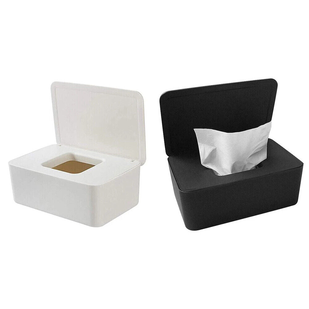 Tissue Box Cover Dispenser Paper Storage Holder Table Napkin Case Organizer Box