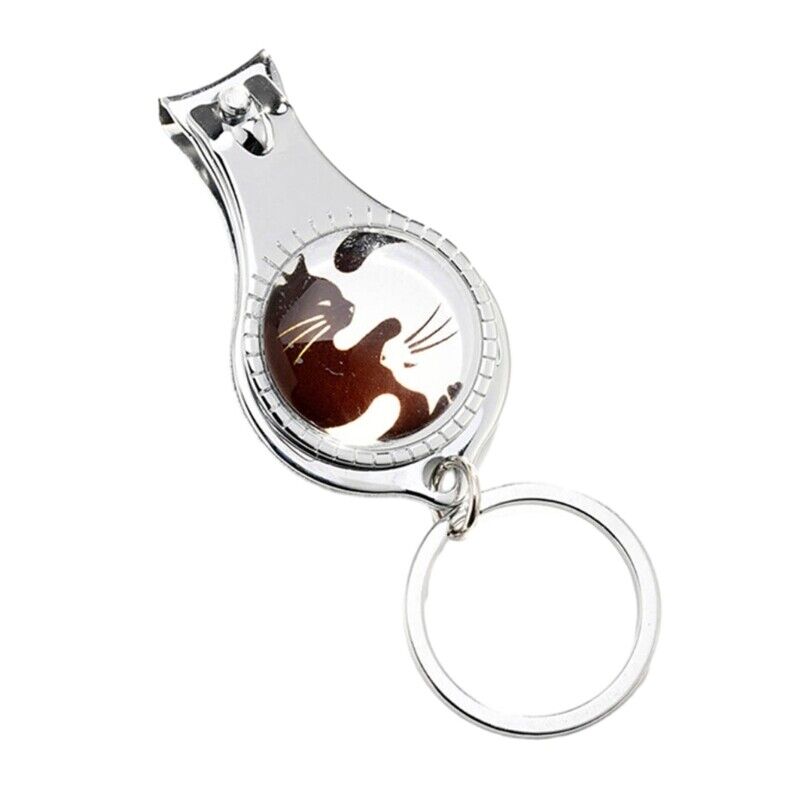 Metal Keychain Rust Beer Bottle Opener Keyring Key Chain