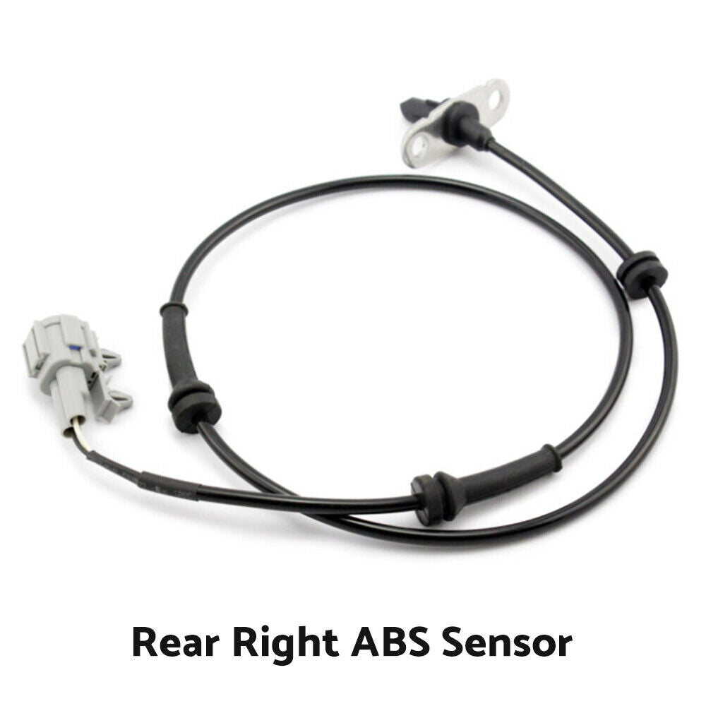 2x Rear Left & Right ABS Sensor for 2005-2014 Nissan Navara D22 D40 Ute 2.5 4.0L