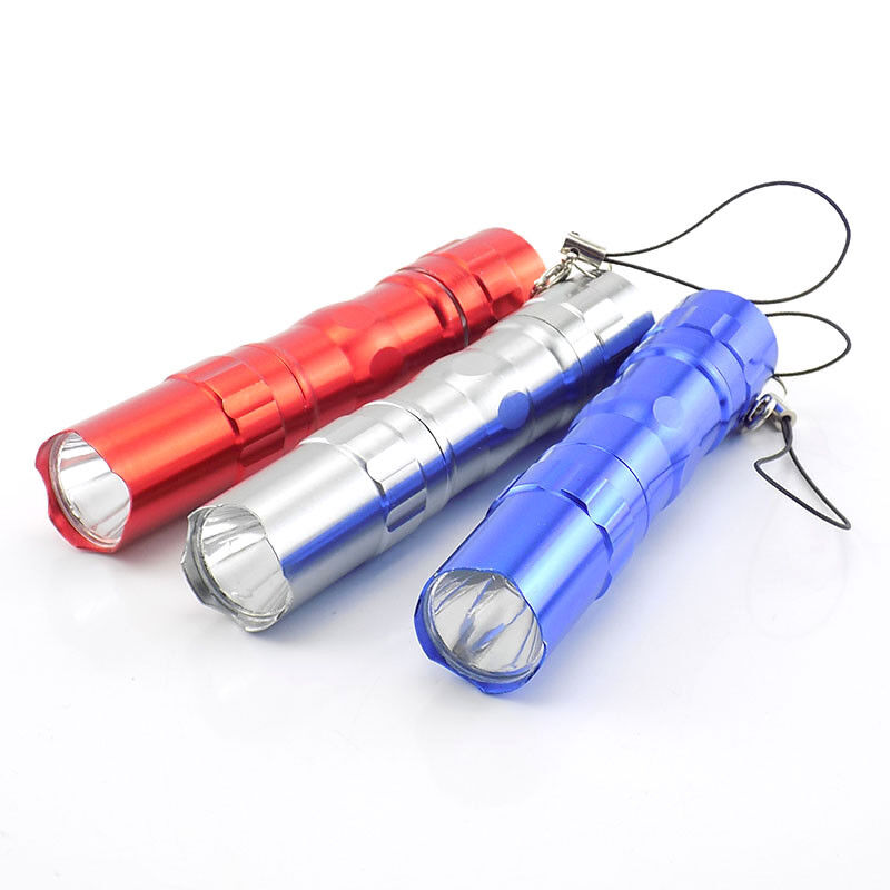 Waterproof Torch light lamp Pocket Keychain Lanterns Mini Flashlight High Power