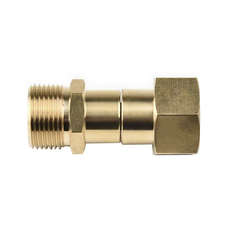 M22 14mm Thread Pressure Washer Swivel Joint,Ki Nk Free Connector Hose Fitting