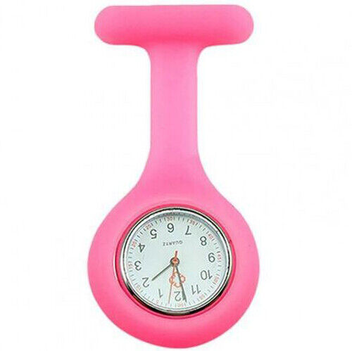 Silicone Nurse Watch Brooch Tunic Fob Nursing Nurses Pocket Pendant Watch