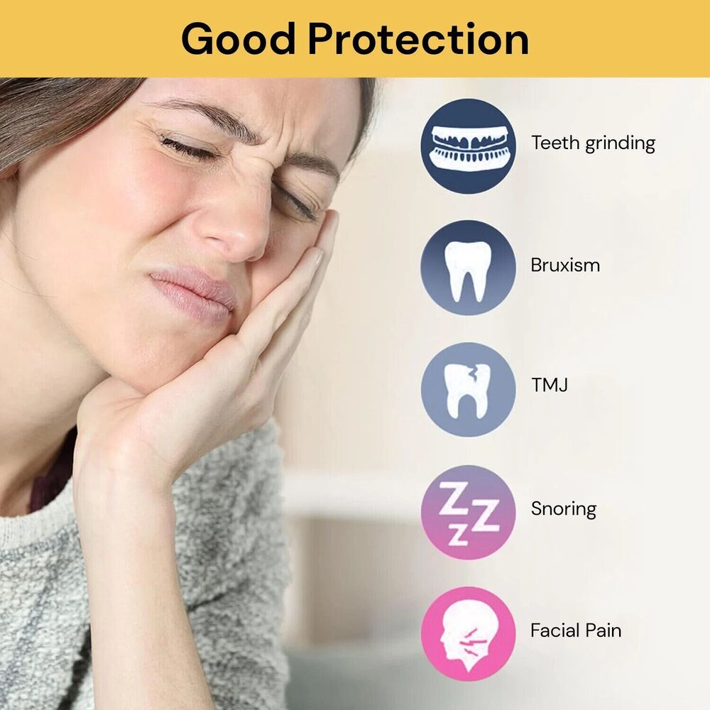 Night Mouth Guard Teeth Grinding Mouth Guard Bruxism Clenching Sleeping Dental