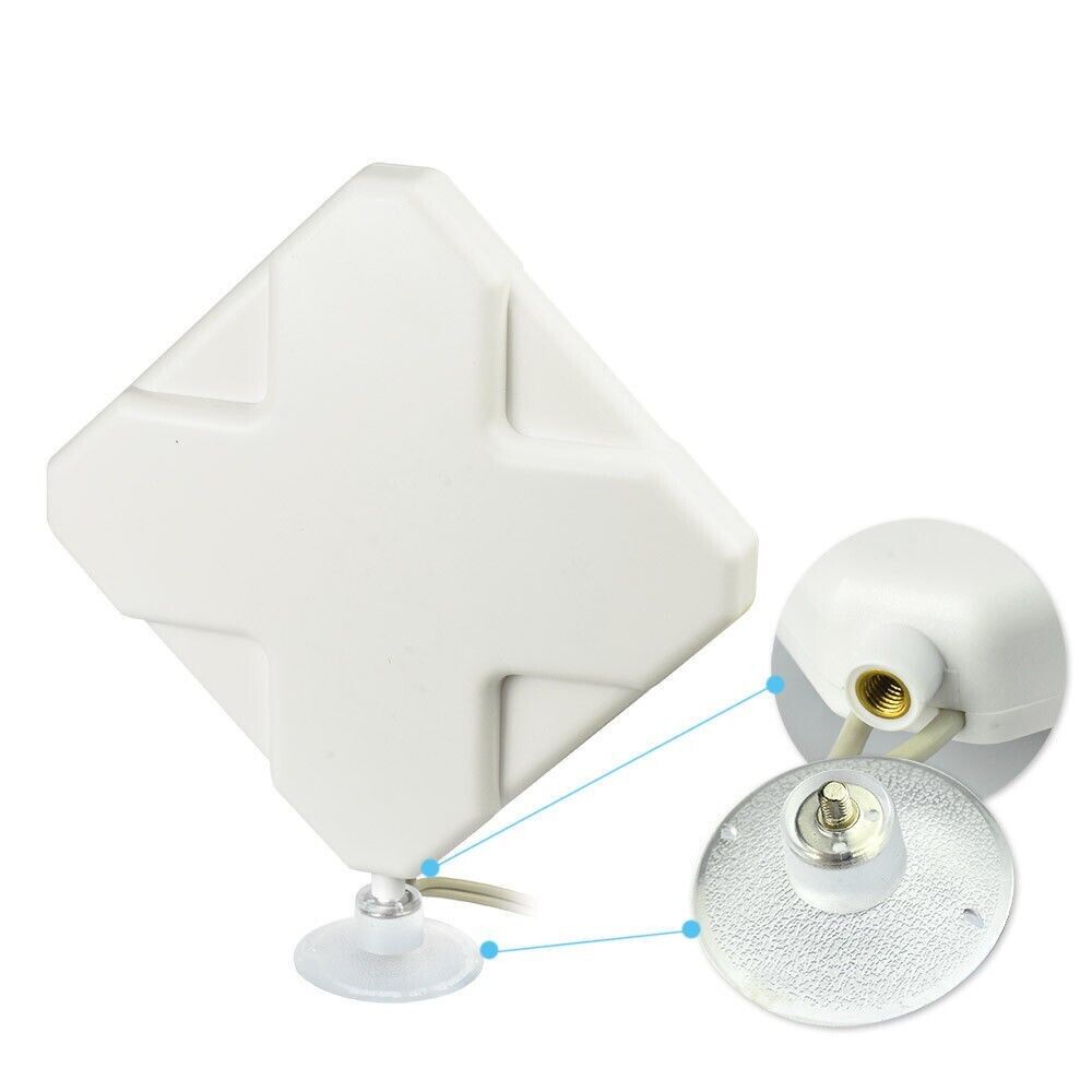 35dBi 4G LTE Booster Ampllifier MIMO Antenna TS9 Telstra Optus for Huawei /ZTE