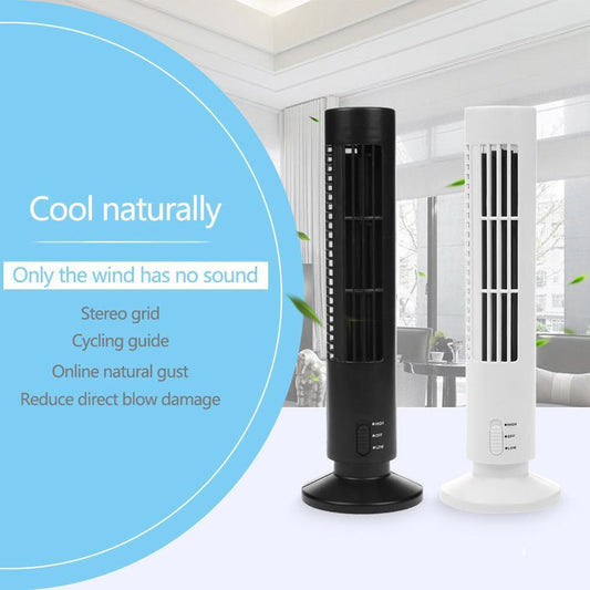 Useful Tower Fan Oscillating Floor Fan 2 Speed Low Noise for Living Room Bedroom