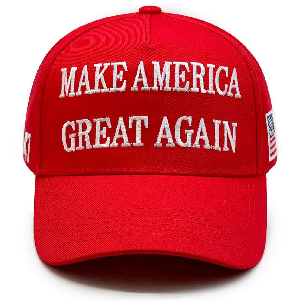 USA MAGA Make America Great Again Hat Donald-Trump Caps Outdoor Red