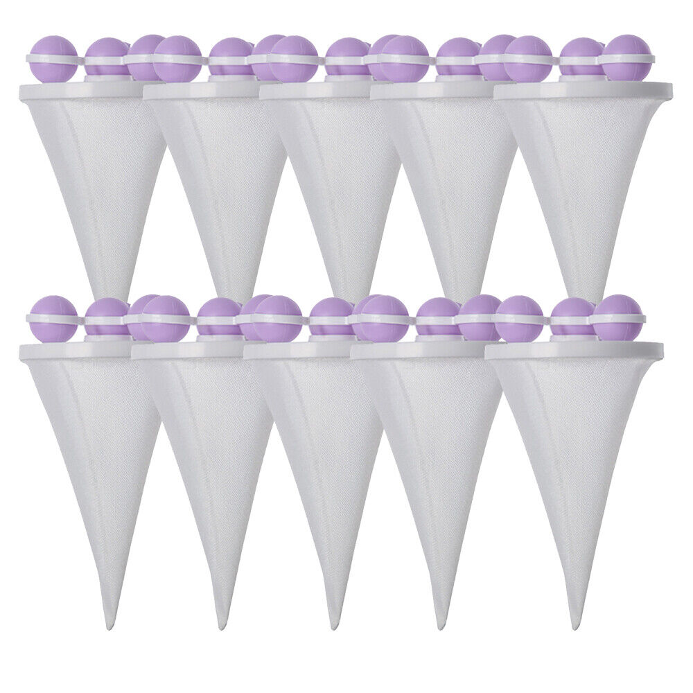 10X Floating Hair Filtering Mesh Removal Washing Machine Filter Bag Hair Remover