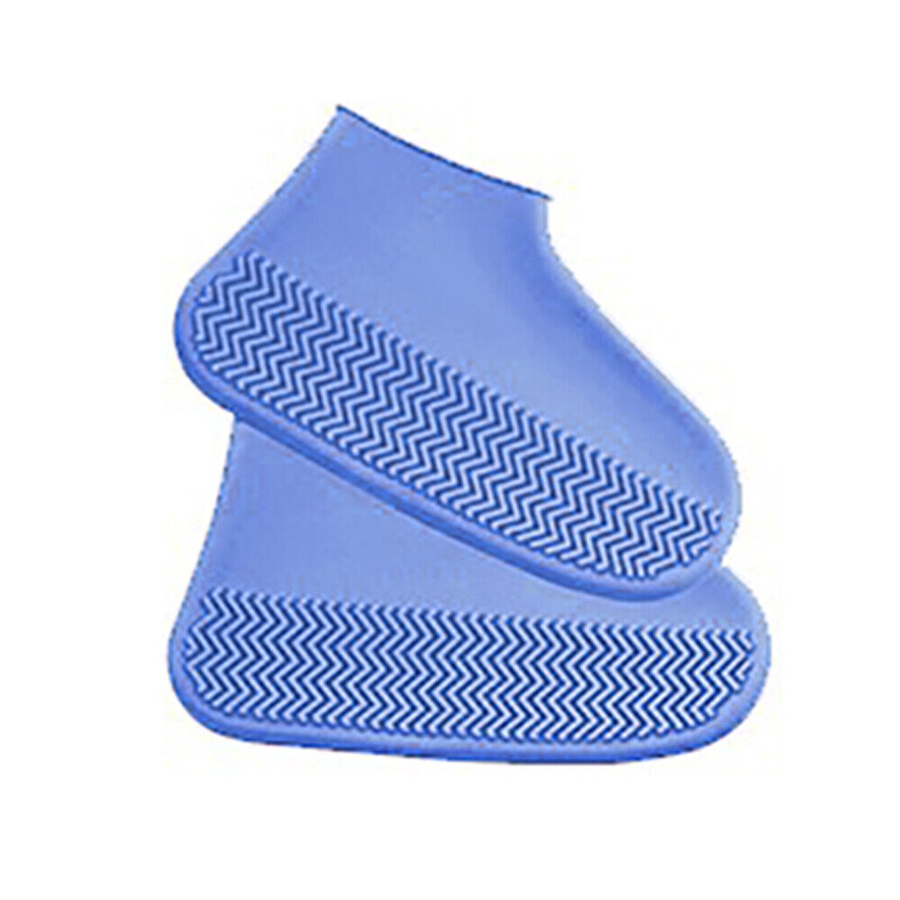 SHOE COVER WATERPROOF Silicone Non Slip Rain Water RUBBER Foot Boot Overshoe