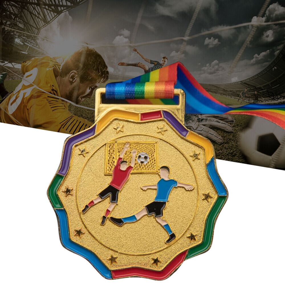 Football Game Medal Sports Competition Awards Winner Award Medals Souvenir Gi