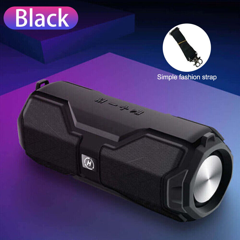 Portable Bluetooth Speaker 5.0 Wireless Powerful Stereo USB TF FM TWS Subwoofer