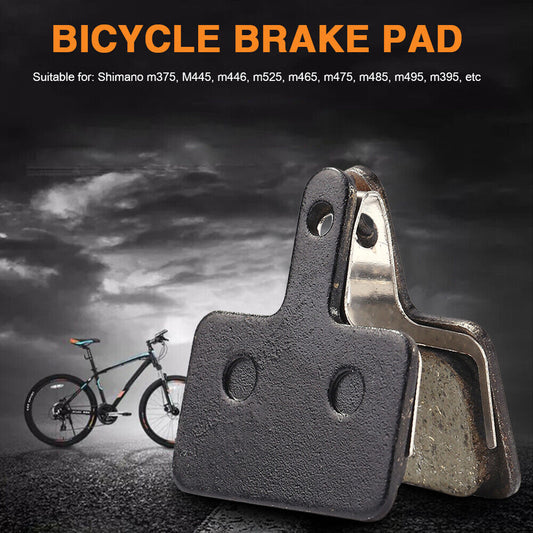 AU 4 Pair Semi-Metallic Bicycle Disc Brake Pads for M375 M445 M446 Cycling Parts