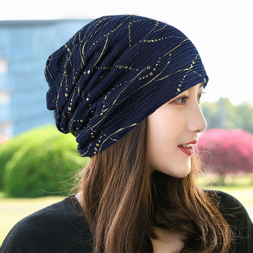 Hat Beanies Women Head Scarf Chemo Wraps Caps Headwear Scarves Turban