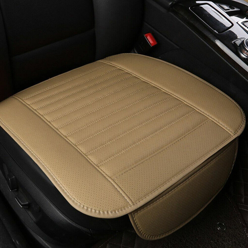 Universal Car Front Seat Cover-Breathable Leather Pad Cushion Surround Protector