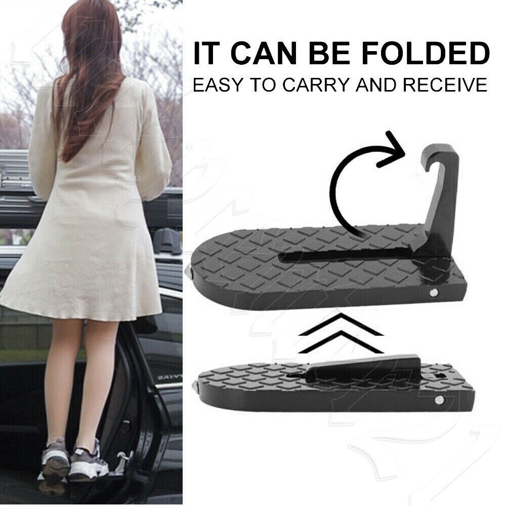 2x Vehicle Access Roof Of Car Door Step Doorstep Rooftop Pedal Hook For SUV