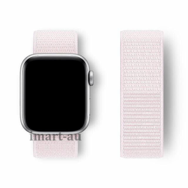 For Apple Watch Nylon Sports Band Strap Series 7 6 5 4 3 2 SE 38/40/41/42/44/45