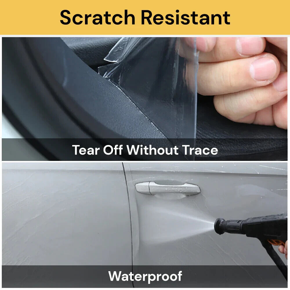 3M Car Paint Protective Film Clear PVC Anti Scratch Wrap Guard Roll Transparent