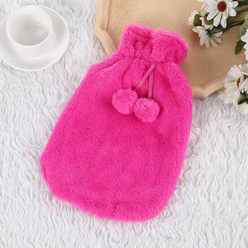 Hot Water Bag Wool Cover Rabbit Hair Cloth Soft Warm Thermal Insulation Product