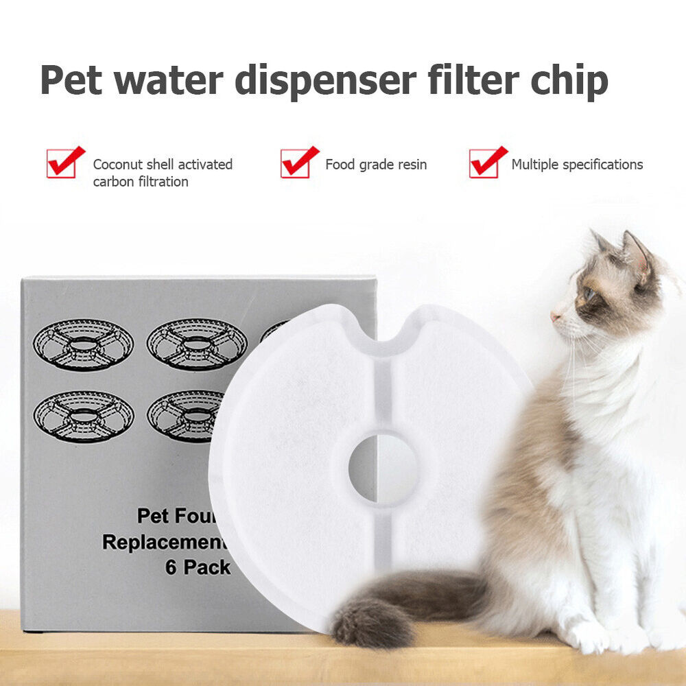 104mm Cat Fountain Replacement Filter Triple Filtration Household Accessories