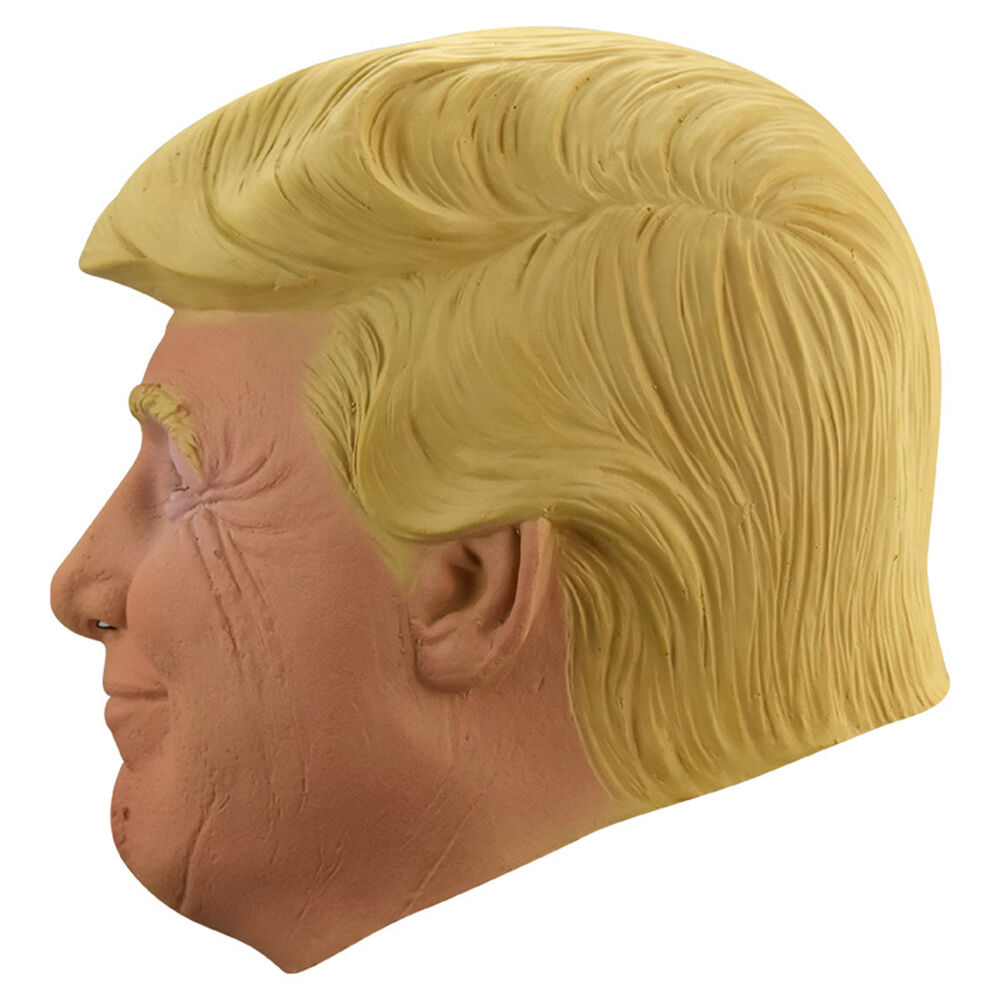 Realistic Donald Trump Mask Costume Cosplay Party Celebrity Latex Mask Hallo NEW