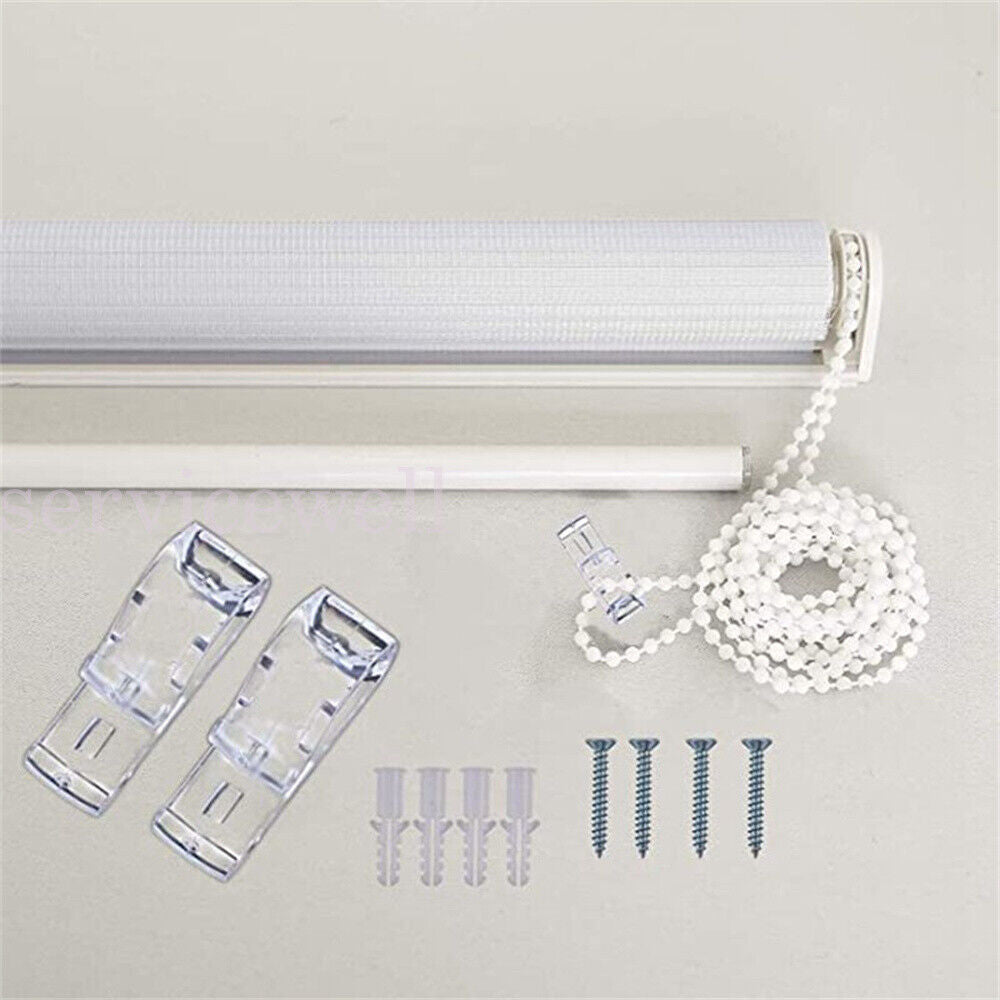 10pcs Safety Roller Blind Chain Shade Clear Tensioner Holder Clip Curtain Cord