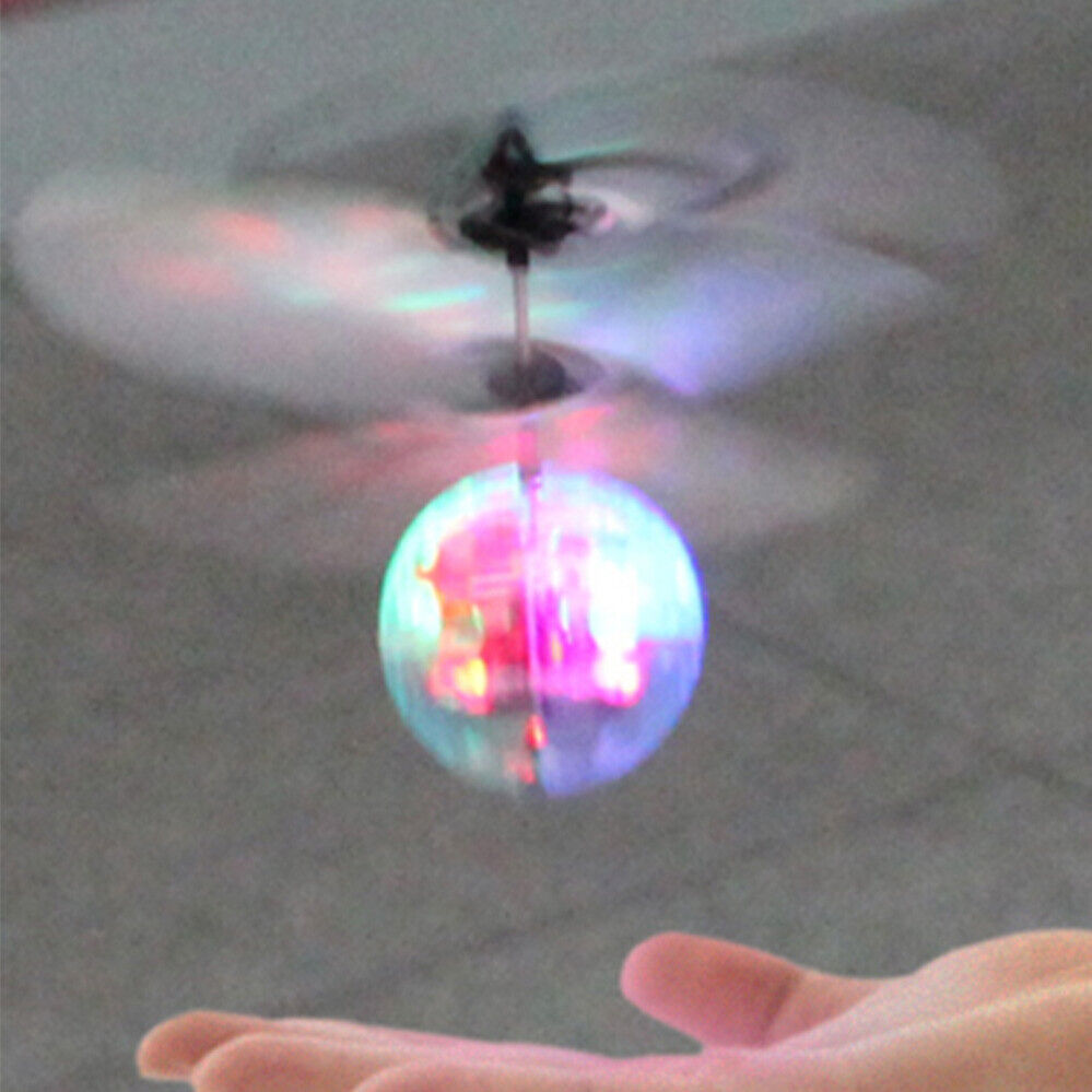 Infrared Sensor Hovering Induced Hand Floating LED Toy Saucer Flying Ball