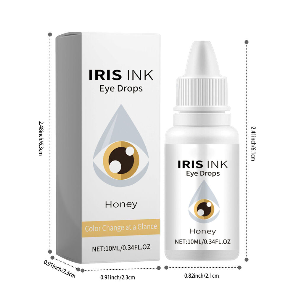 IrisInks Eye Drops IrisInk Color Changing Eye Drops, Change Eye Color Brighten