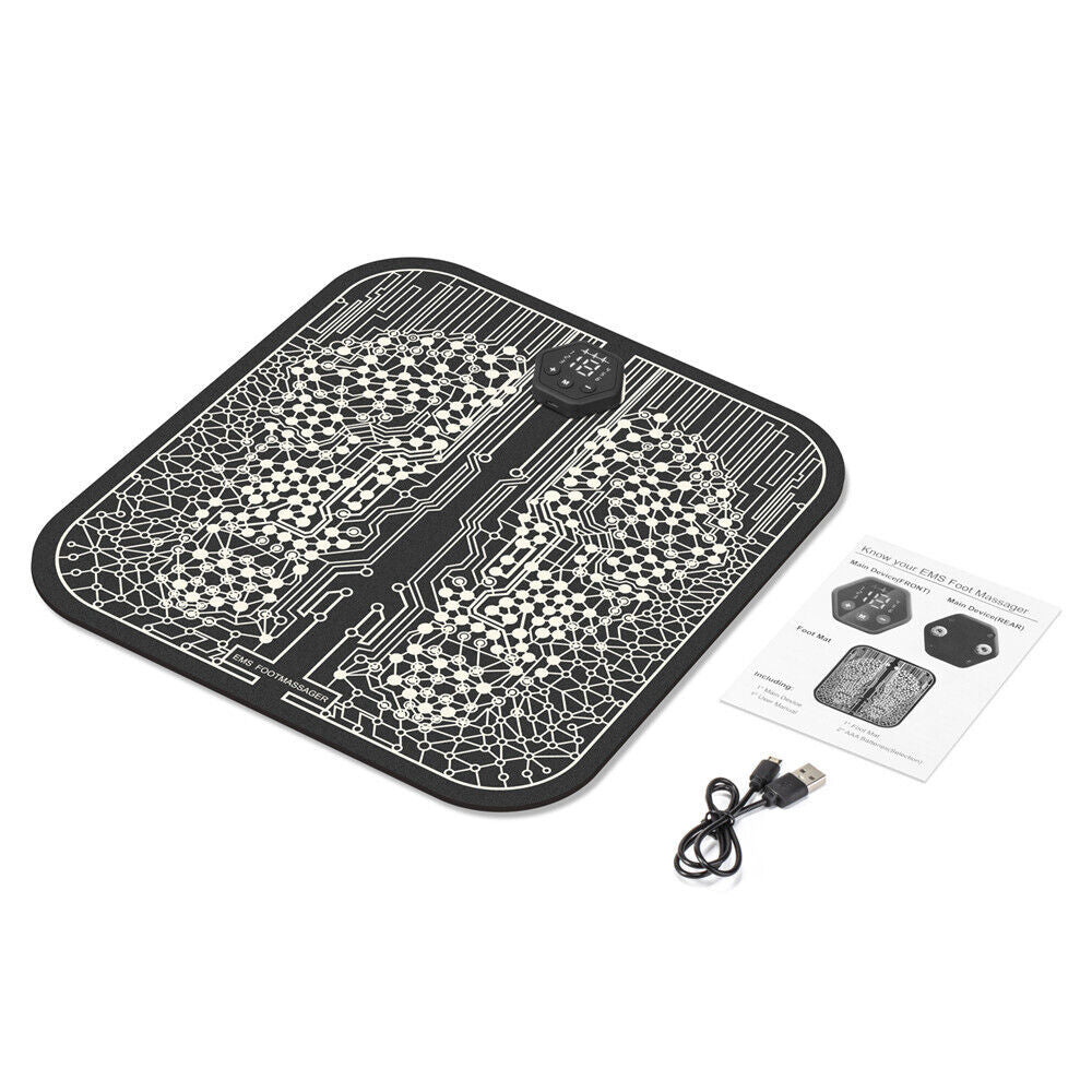 Ryoku EMS Mat Relief Pain Relax Feet Acupoints Massage