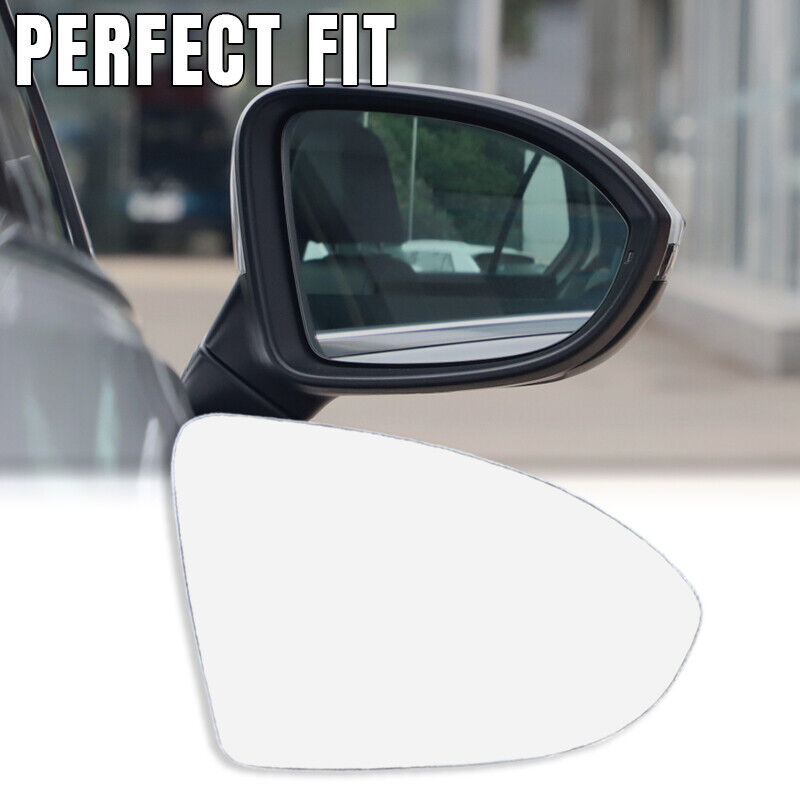 RH & LH Mirror Glass for VW GOLF MK7 MK7.5 2013-2018 With Heated Convex Base