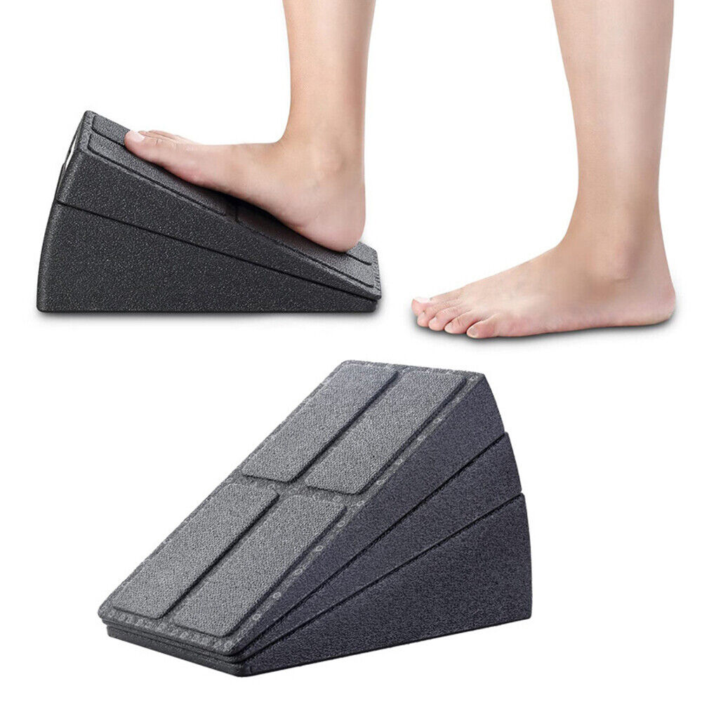 3X Wedge Stretch Slant Board Set Squat Slanting Yoga Block Exercise Gym Fitness