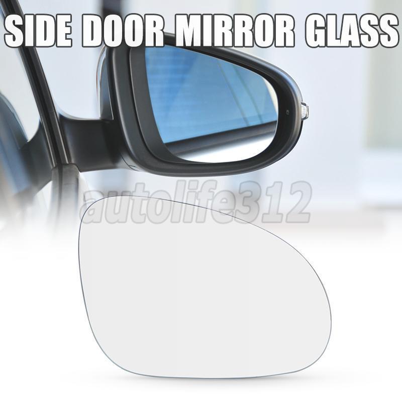 RIGHT DRIVER SIDE MIRROR GLASS RH FOR VW GOLF MK5 2004-2008 CONVEX HEATED PLATE