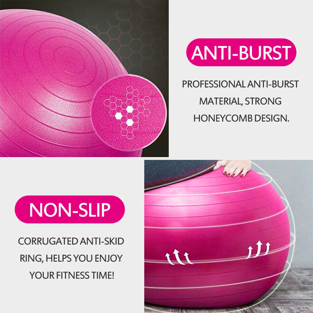 VIVVA Gym Yoga Ball Home Exercise Pilates Equipment Fitness Ball 55 65 75 85cm