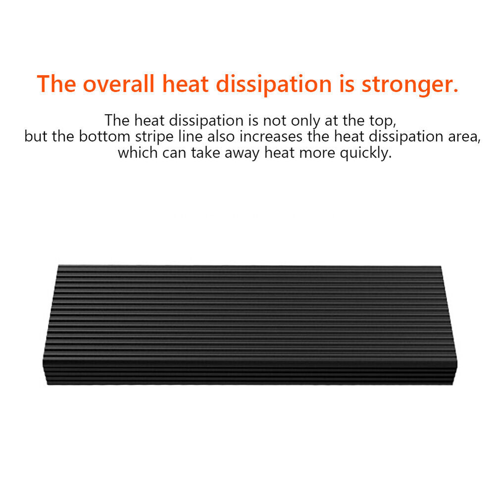 Ultra-thin M.2 Solid State Hard Disk Heatsink Aluminum Alloy Cooler Cooling