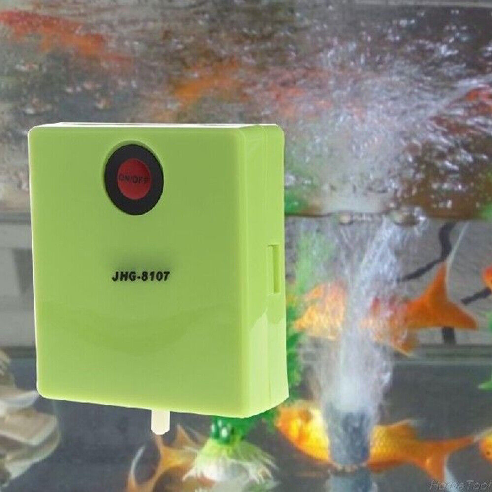 Portable Mini Aquarium Oxygen Pump Fish Tank Air Pump Battery Operated Fish Pump