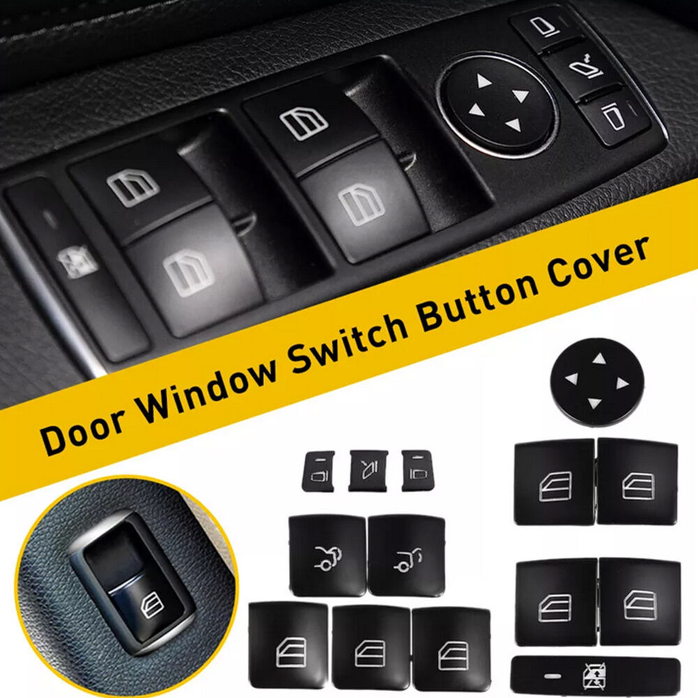 For Mercedes-Benz GLA200 GLA250/CLA45 AMG 2014-2017 Car Door Switch Button Cover