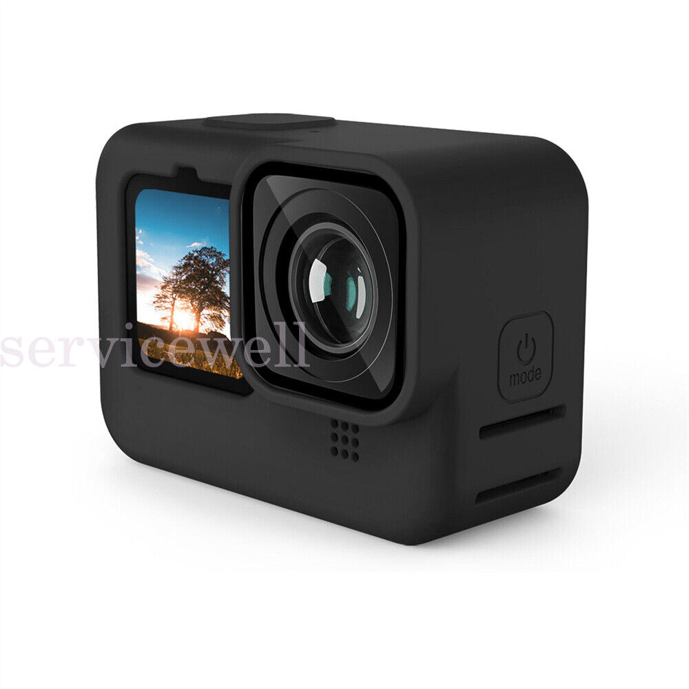 Silicone Case Anti-drop Protective Cover With Lens Cover For GoPro Hero 10/9