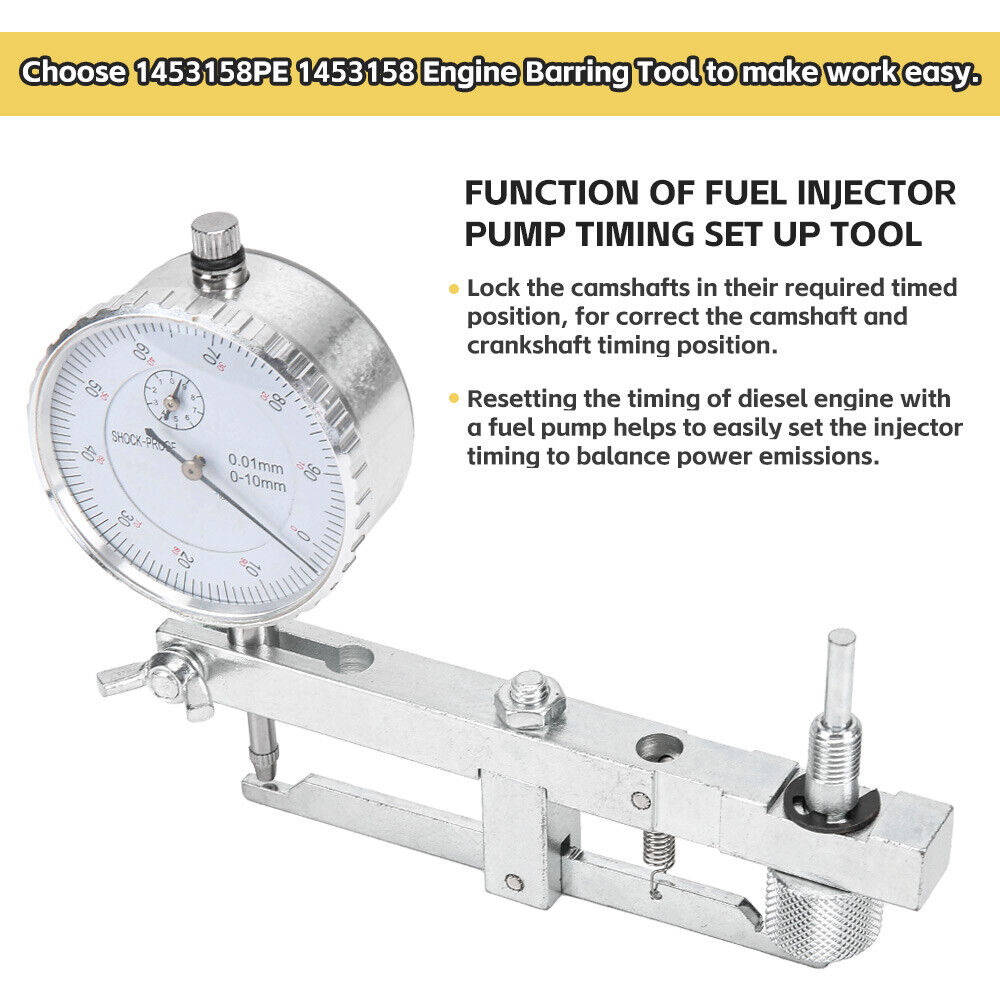 VE Fuel Injection Injector Pump Timing Set up Tool Kit Fit VE Style Fuel Pumps