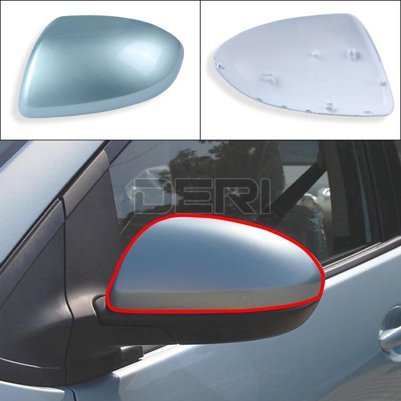 Left Driver Side Wing Mirror Cover Cap Ice Blue For Mazda 3 Mazda 2 2009-2013