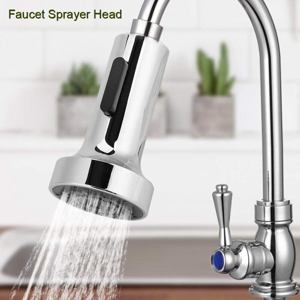 Kitchen Sink Mixer Tap Faucet Pull Out Spray Head Replacement Sprayer Head New