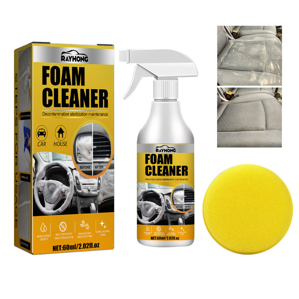 3Packs Multi-purpose Car & House Foam Cleaner Cleaning Foam Cleaning Interior