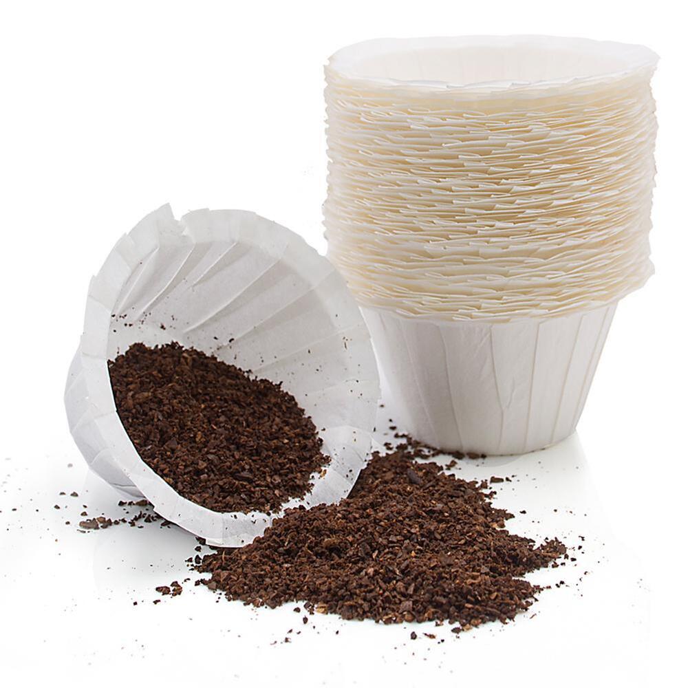 100pcs Paper Filters Cups Filters For Keurig K-Cup Stunning Coffee Replacement BEST