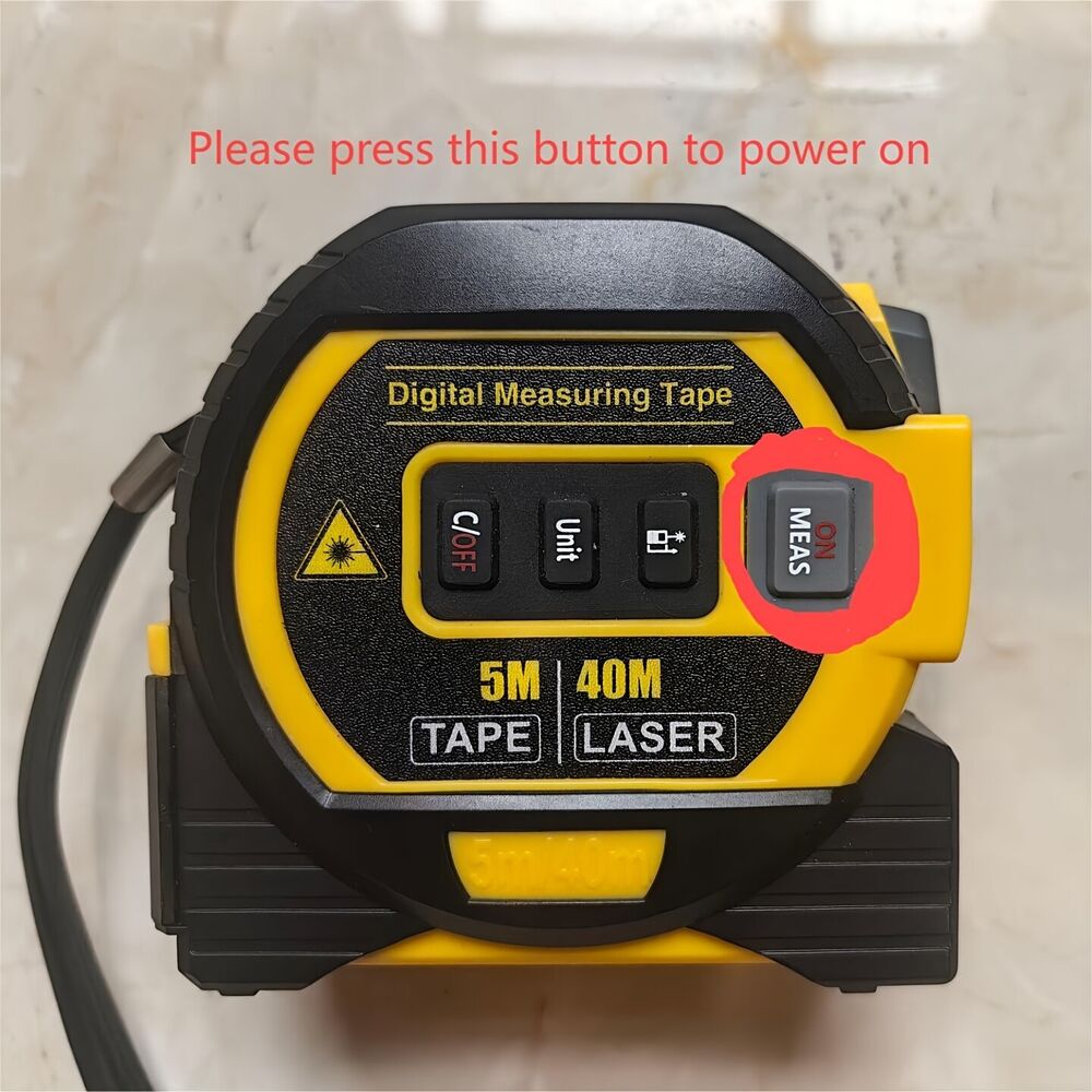 3 in 1 Digital Laser Measurer Tape Distance Meter Measuring Tool Range Finder