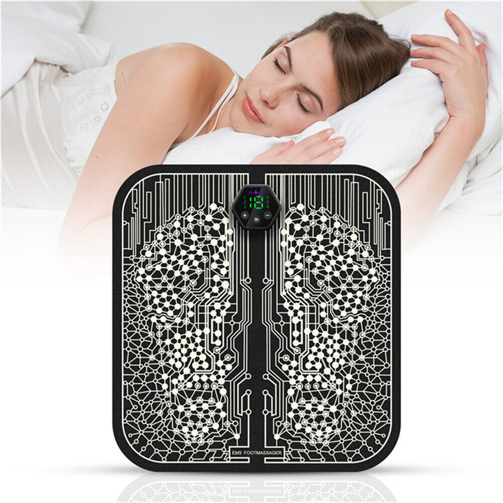 Ryoku EMS Mat Relief Pain Relax Feet Acupoints Massage