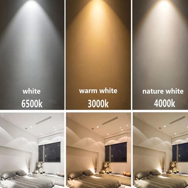 10X LED Bulb GU10 Globe Light Spotlight Warm Cool White Lamp Bright DownLight