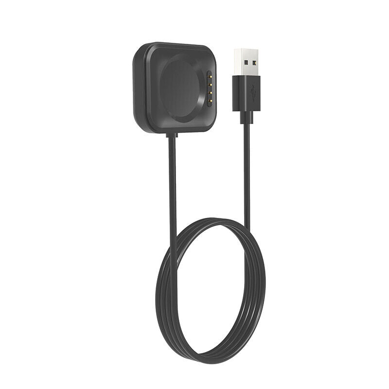 USB Magnetic Watch Charger Cable Dock for OPPO Watch 3 Pro / 3 / 2 (100cm Black)